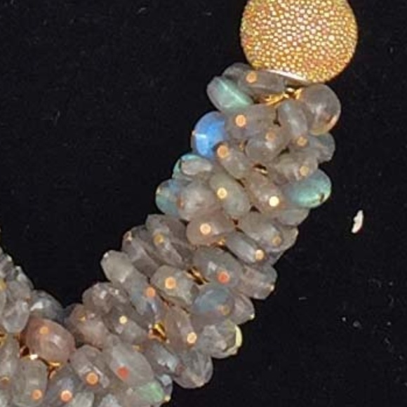 Handmade Labradorite Necklace by Sharon - Picture 3 of 4